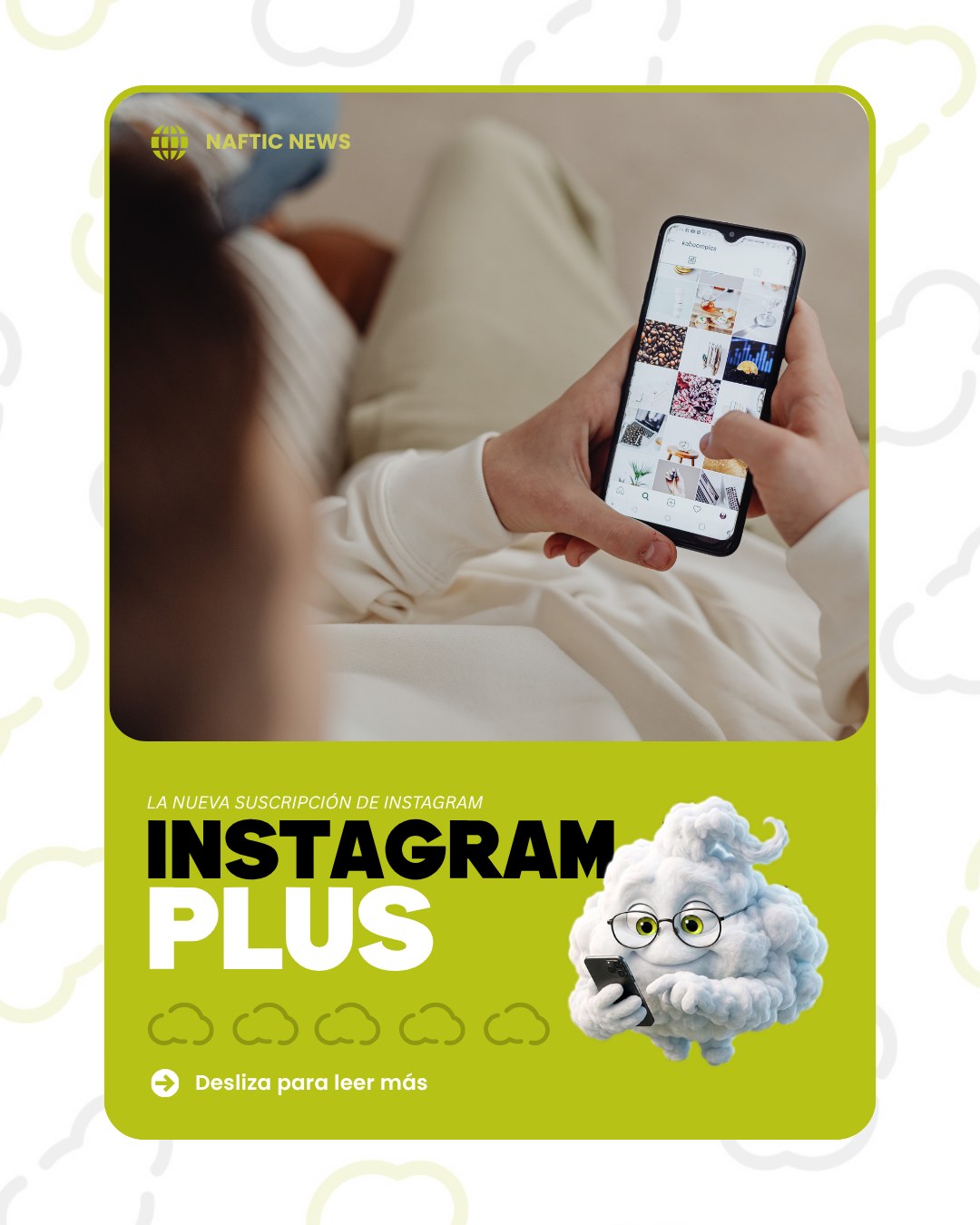 🚨 Instagram tiene nueva suscripción.
😮 Meta ha presentado Instagram Plus, una opción de pago que añade nuevas funciones de personalización, control y herramientas exclusivas para las historias.
😮💨 Tranquilo, Instagram seguirá siendo gratuito. Esta nueva modalidad está pensada para quienes quieren llevar su experiencia un paso más allá.
👀 Ahora la pregunta es:
¿Pagarías por tener estas funciones en Instagram o prefieres seguir con la versión gratuita?
Somos Naftic, una empresa repleta de talento joven. Una agencia con personalidad y experiencia. Un hogar para todos los que formamos parte de esto. ¿Tienes una idea? Ven a vernos, la haremos realidad 👋🏼
📞 957 32 60 47
📧 contacto@naftic.com
📝 www.naftic.com
#Naftic #DiseñoWeb #MarketingDigital #CordobaEsp
#cordobaespaña