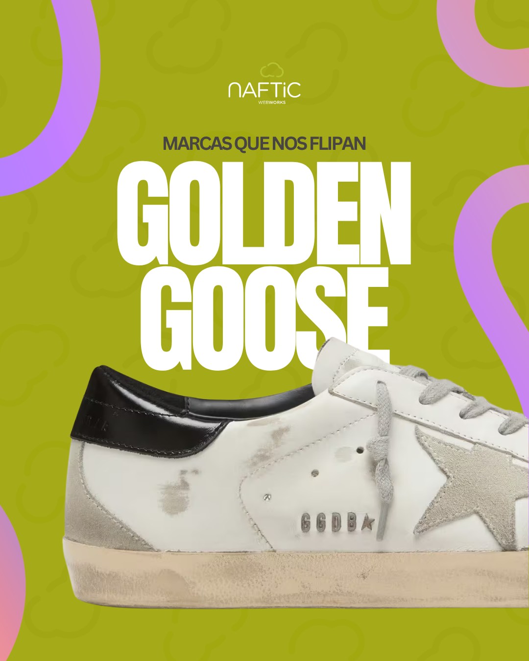 😯 ¿Cómo consigue Golden Goose que sus redes sociales transmitan tanto sin centrarse en vender?

🌟 Analizamos la estrategia de una marca que ha convertido sus perfiles en un universo propio, donde cada publicación refuerza su identidad y conecta con su comunidad

¿Conocías la estrategia de Golden Goose? 

Somos Naftic, una empresa repleta de talento joven. Una agencia con personalidad y experiencia. Un hogar para todos los que formamos parte de esto. ¿Tienes una idea? Ven a vernos, la haremos realidad 👋🏼

📞 957 32 60 47
📧 contacto@naftic.com
📝 www.naftic.com

#Naftic #DiseñoWeb #MarketingDigital #CordobaEsp
#córdobaespaña